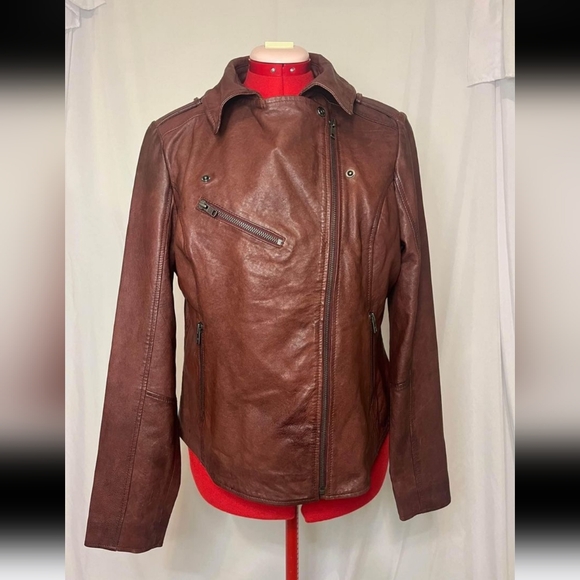 Leather jacket Size XL - Picture 2 of 8
